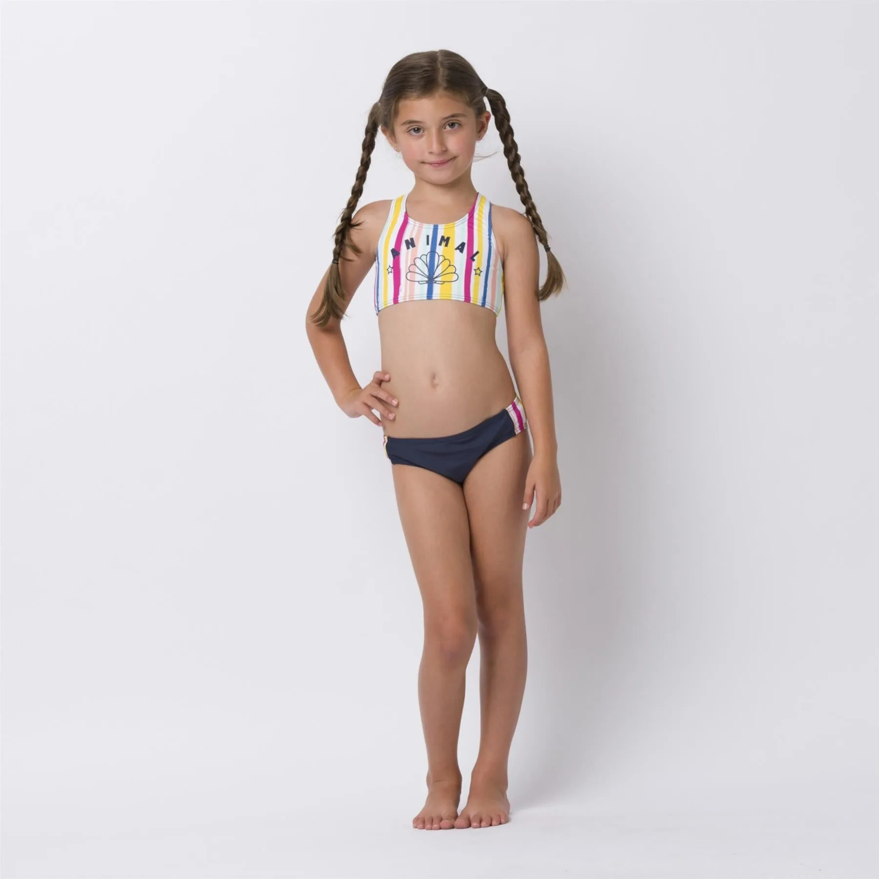 Animal Girls Spectrum Bikini | Multi