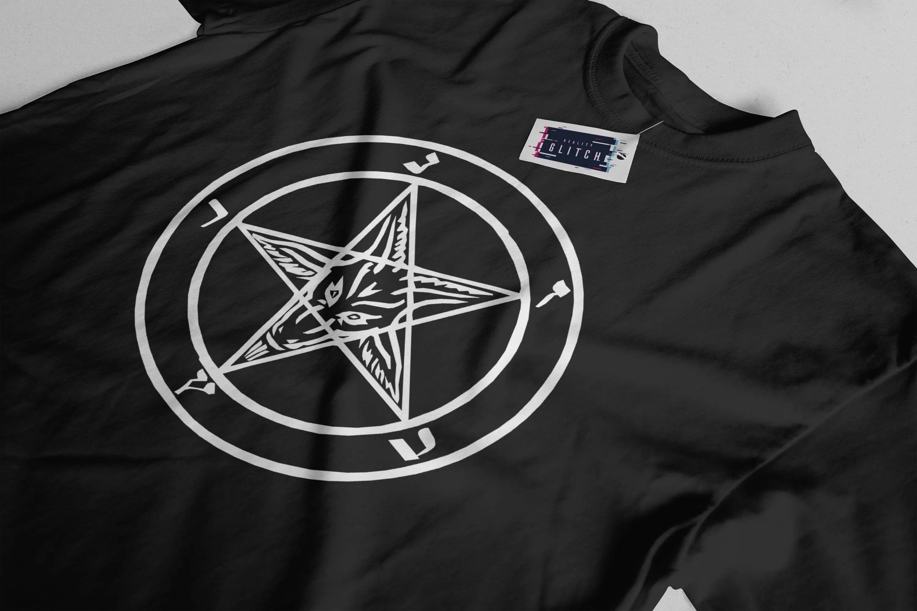Baphomet Sigil Mens T-Shirt