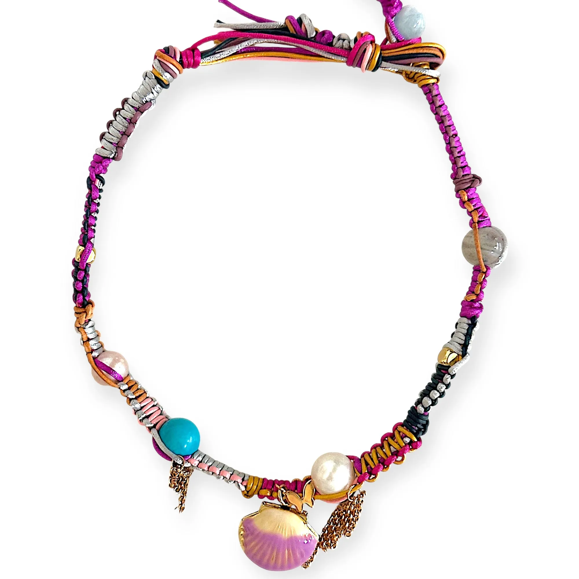 Beach Barbie Seashell Locket Rockstar Choker