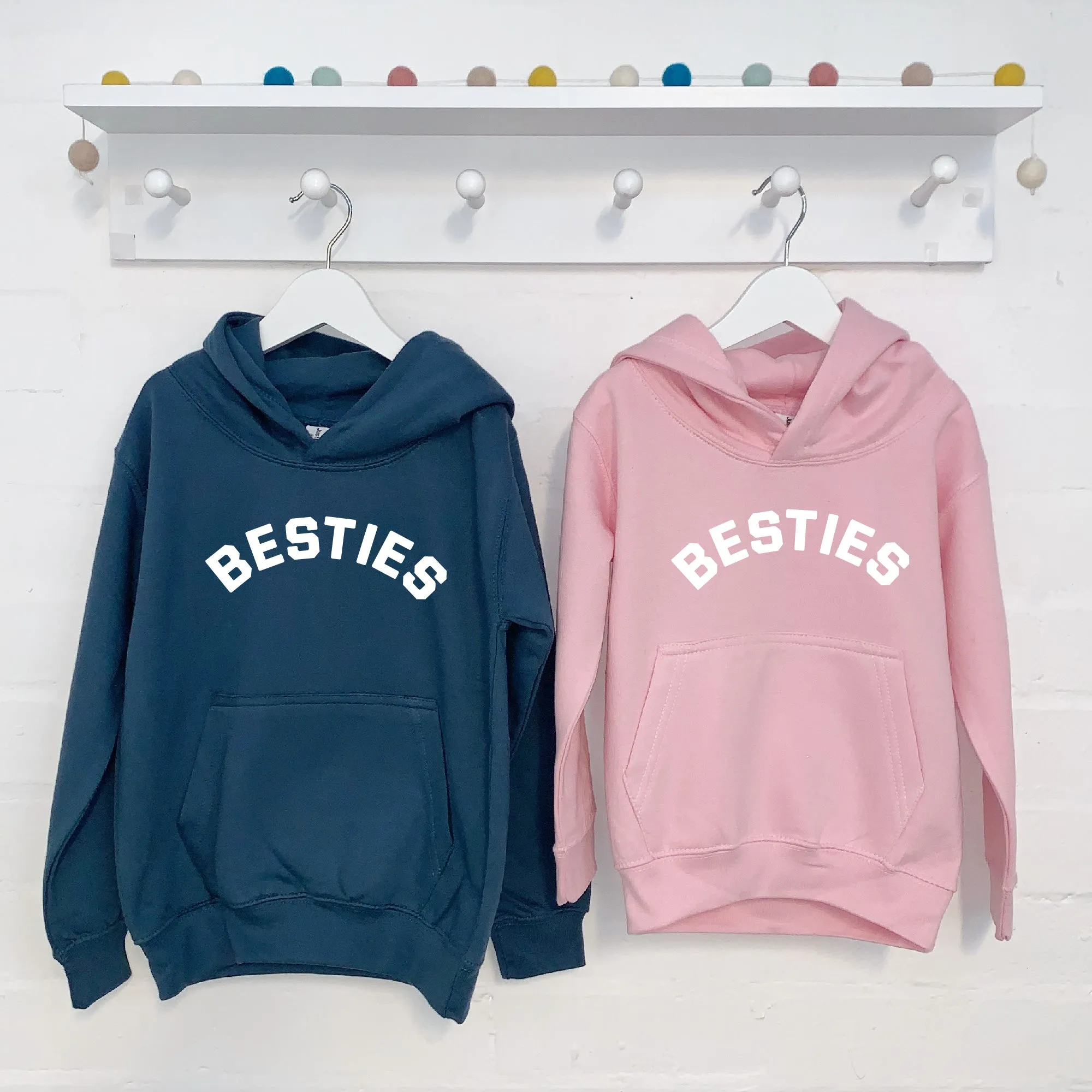 Besties Hoodies Sibling Set