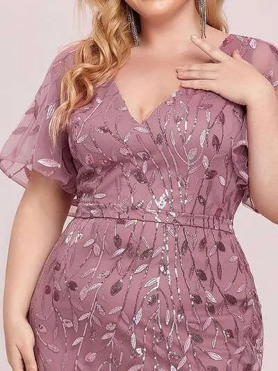 Eliza mother of the bride dress in dusky rose s10 Express NZ wide