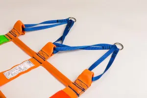 Fibrelight Cradle, Blue Triple Sling, Packing With Three Per Net