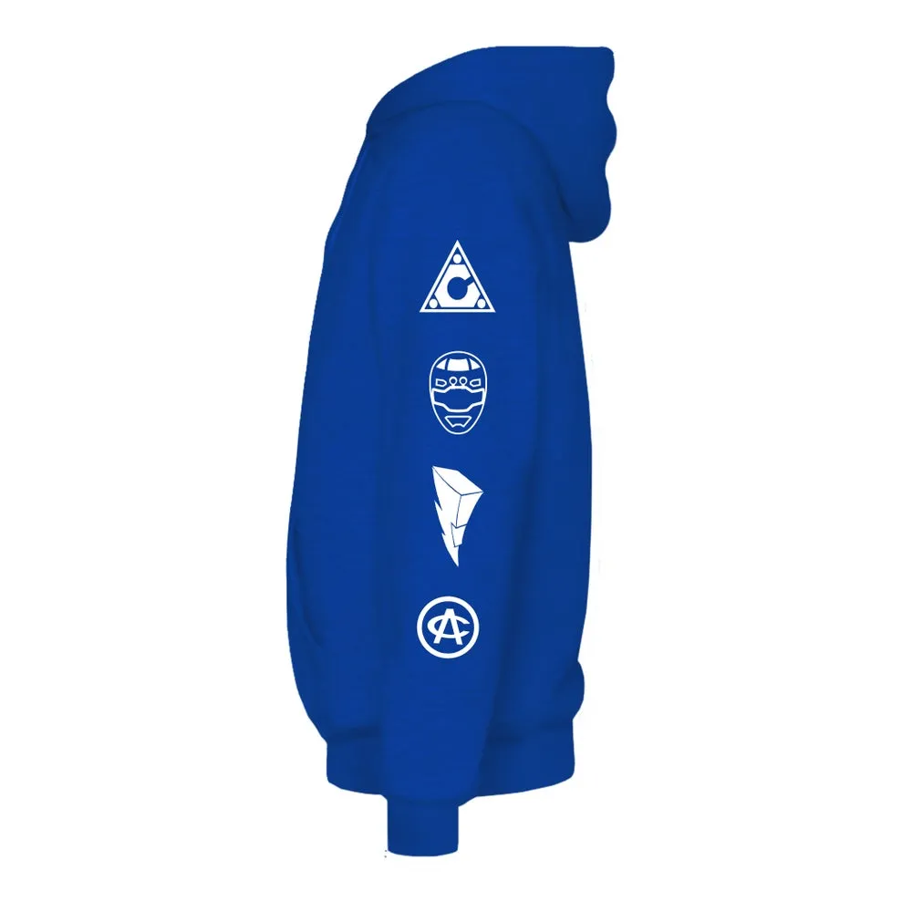 *Limited Edition* Hustle Matters® Blue Crew Hoodie