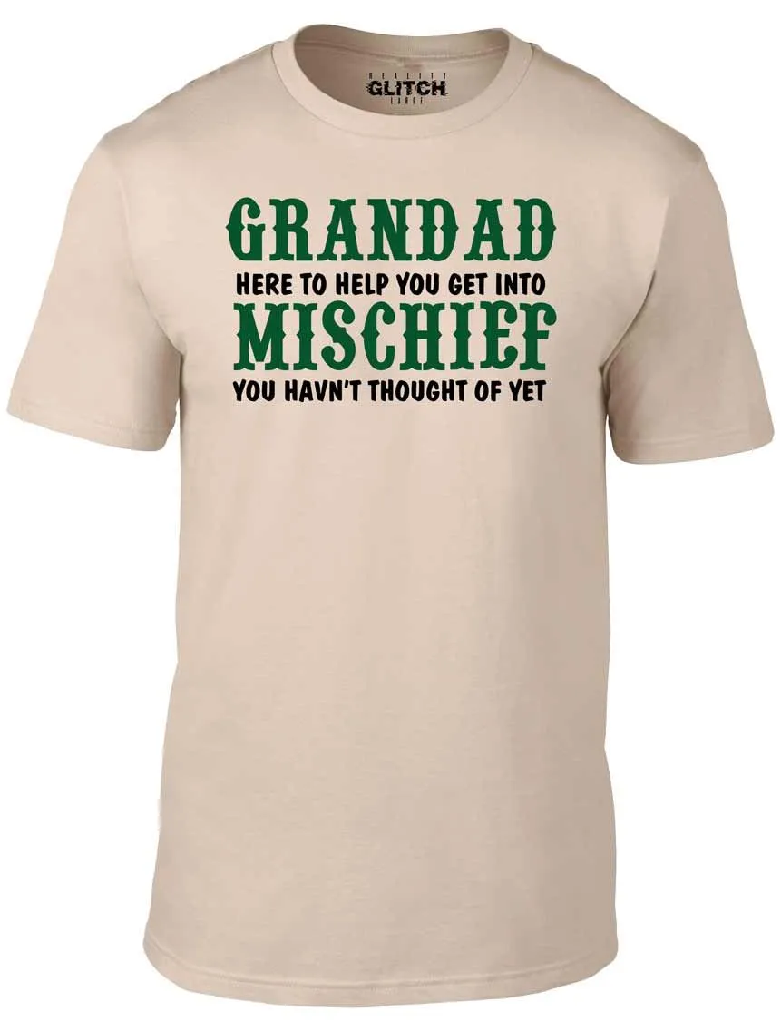 Men's Grandad Mischief T-Shirt.