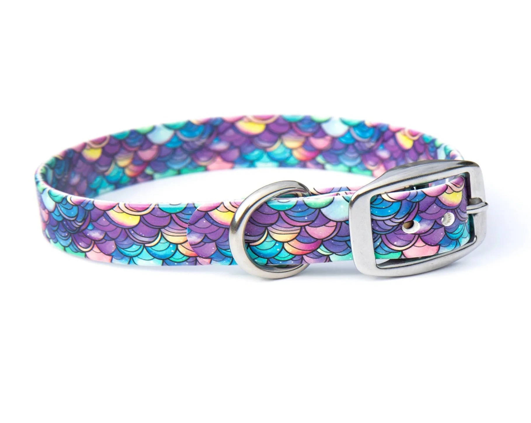 Mermaid Scales BioThane® Collar