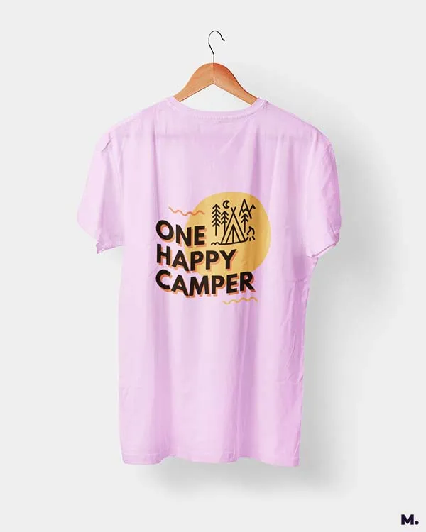 One happy camper printed t shirts