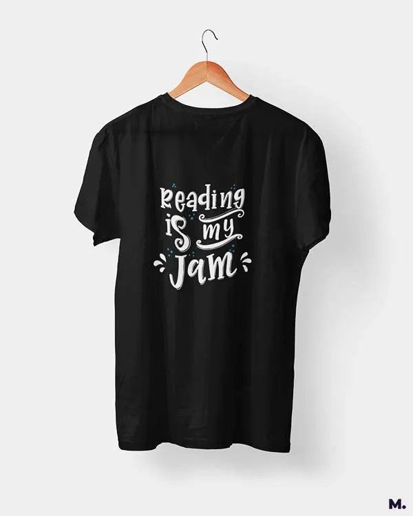Reading is my Jam printed t shirts
