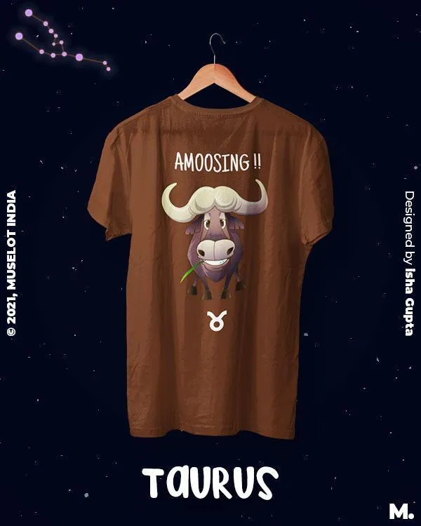 The amusing taurian printed t shirts