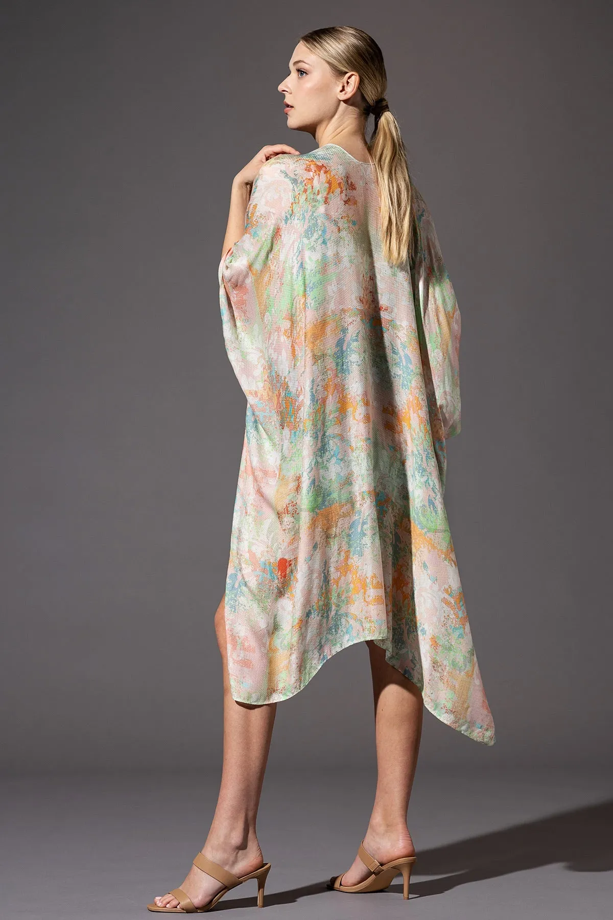 Watercolor-Inspired Lightweight Kimono